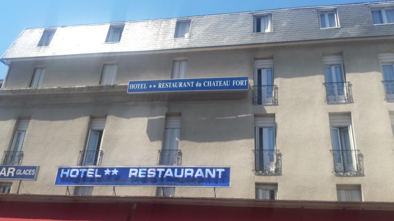 Hotel Du Chateau Fort Lourdes Exterior foto