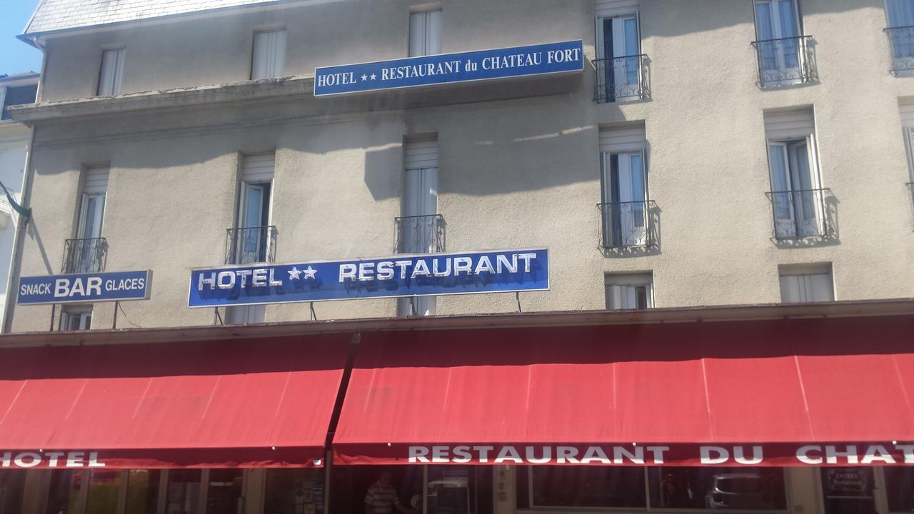 Hotel Du Chateau Fort Lourdes Exterior foto